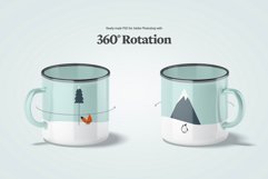 Enamel Mug Animated Mockup 10oz Product Image 2