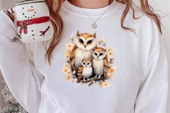 Gold Christmas Watercolor Clipart Sublimation, Christmas PNG Product Image 2