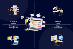 Marketing Activity 3D Illustration Pack Product Image 2