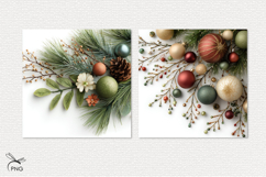 Christmas digital paper, background clipart Product Image 2