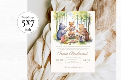 Baby Shower Invitation Template 102 Product Image 2