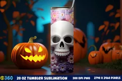 Halloween Tumbler Sublimation Wraps, Tumbler Halloween Product Image 2