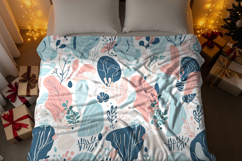 Blanket mockup on bed Product Image 3