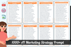 1000 AI Marketing Strategy Prompts Product Image 2