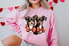 Gothic Valentines Day Clipart, Valentine Skeleton Product Image 2