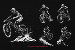 10 Bundle Dark Art Mountain Bike Downhill Trail Adventure Product Image 3