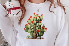 Western Christmas Watercolor Clipart Product Image 2