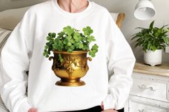 St Patrick Day Flowers Clipart Product Image 2