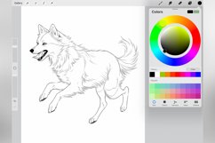 100 Procreate Dog Stamp Brushes Product Image 5