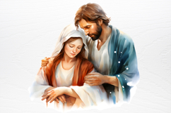 Christmas Nativity Sets Clipart PNG Product Image 2