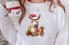 Christmas Farm Animals Clipart, Christmas PNG Product Image 2