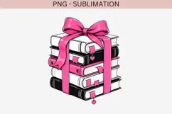 Book besties png design for T-shirts Product Image 3