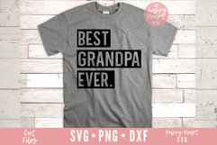 Best Grandpa Ever SVG Product Image 1