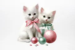 Christmas Baby Animals Clipart PNG Product Image 2