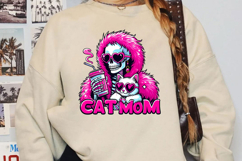 Cat Mom Sublimation, Cat Lovers Png Product Image 2