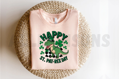 Happy St. Pat-Rex Day Sublimation PNG Design Product Image 2