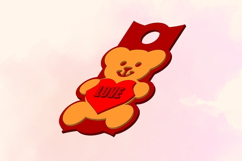 Bear with a Heart, 40 OZ Tumbler, STL File for 3D Printing Product Image 2