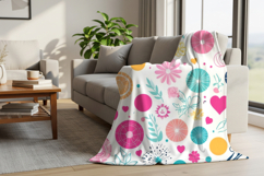 Cozy home blanket mockup Product Image 3