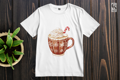 Winter Boots and Coffee Mug Clipart Sublimation PNG Product Image 2