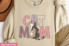 Cat Mom PNG, Cat Mom Sublimation PNG Product Image 3