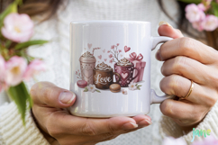 Coffee Valentine Png Clipart Product Image 4