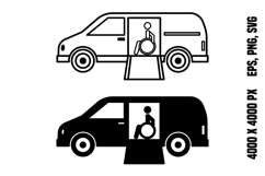 Wheelchair Access Icons Product Image 1