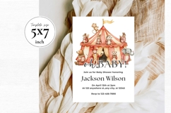 Baby Shower Invitation Template 272 Product Image 2