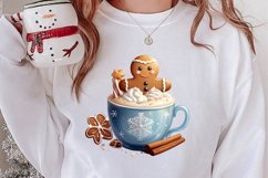 Christmas Coffee Hot Cocoa Sublimation Clipart Product Image 2
