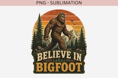 Big foot png design for T-shirts Product Image 2