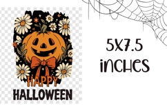 Cartoon Halloween Pumpkin Towel Print, Happy Halloween PNG Product Image 2