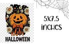 Cartoon Halloween Pumpkin Towel Print, Happy Halloween PNG Product Image 2