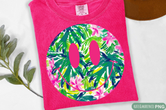 Summer Smile PNG | Retro Summer PNG | Groovy Smile PNG Product Image 1