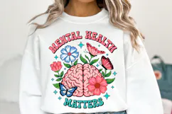Mental Health Matters Svg | Svg Files for Cricut | Shirt Svg Product Image 3