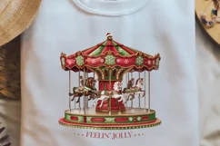 Animal Christmas Sublimation, I Believe In Santa And PNG Product Image 2