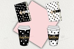 Girl boss planner, boss planner clipart, planner decorations Product Image 2