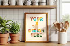 Minimal interior poster frame mockup Product Image 3