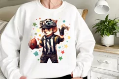 American Football Clipart Sublimation, 4th Of July Product Image 2