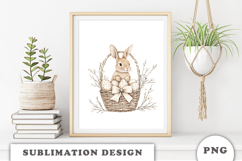 Watercolor Easter Bunny png Product Image 2