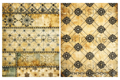 Grunge, Sepia, Mixed Media, Papers, Junk Journal Product Image 2