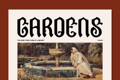 Kole Gemols - Vintage Blackletter Font Product Image 4