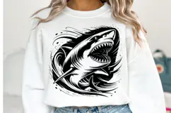 Shark Svg Design | Svg Cut Files | Shirt Svg Product Image 1
