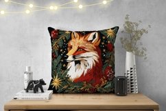 Christmas Fox Pillow Case Designs, Winter Pillowcase Product Image 2