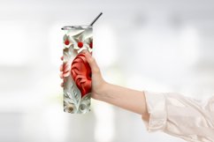 Heart Flower Tumbler Wrap Design Product Image 2