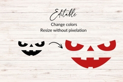 Frightening Jack O Lantern Face SVG Product Image 2