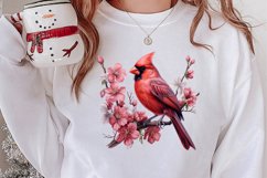 Cute Pink Christmas Animals Clipart Sublimation Product Image 2