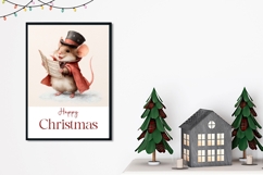 Happy Christmas Greeting Card Design Product Image 2