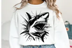 Shark Svg Design | Svg Cut Files | Shirt Svg Product Image 1