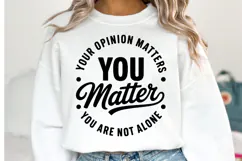 You Matter Svg Design | Svg Cut Files | Shirt Svg Product Image 1
