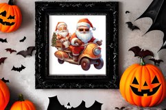 Funny Snowman Sublimation Clipart, watercolor Clipart Product Image 2