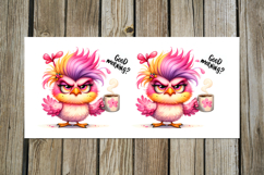 Good morning | 4 Funny Mug sublimation designs, PL Product Image 2
